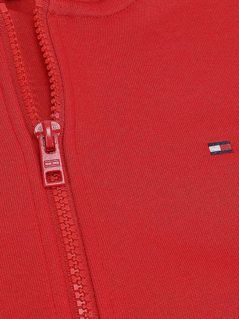 TOMMY HILFIGER | Sweatjacke | rot