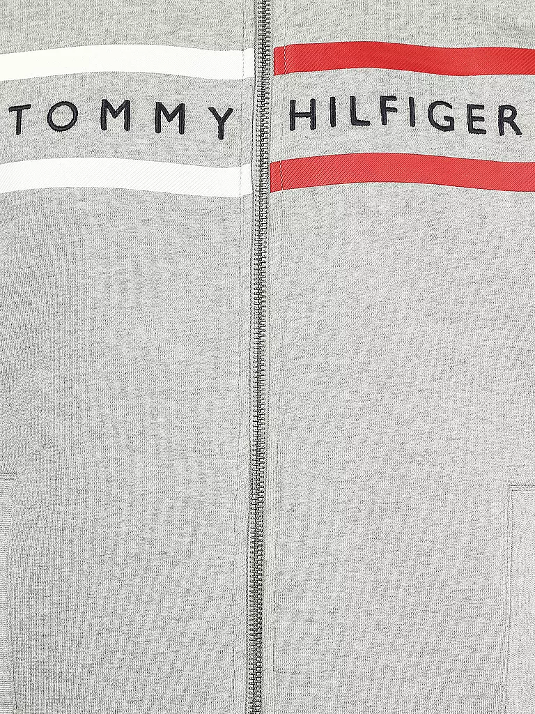 TOMMY HILFIGER | Sweatjacke | grau