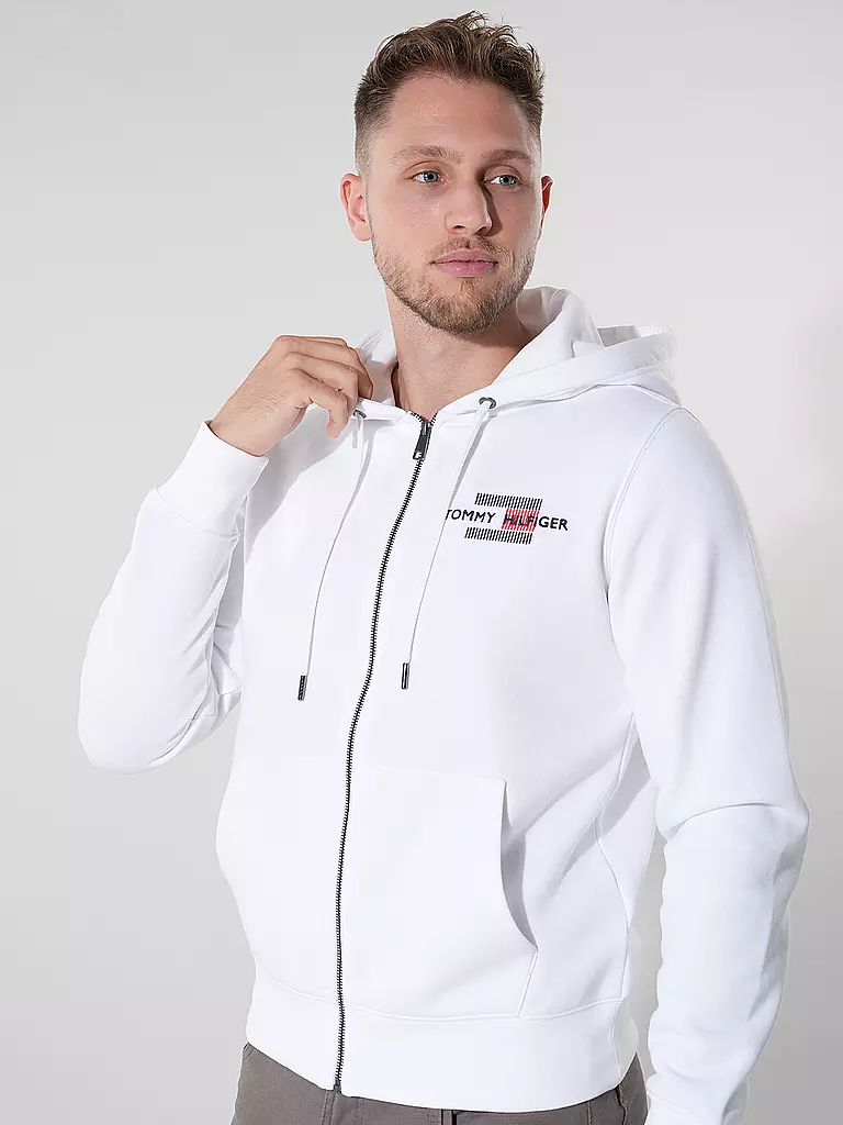 TOMMY HILFIGER | Sweatjacke | blau