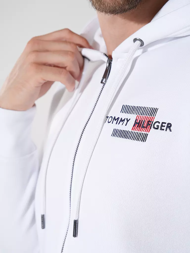 TOMMY HILFIGER | Sweatjacke | blau