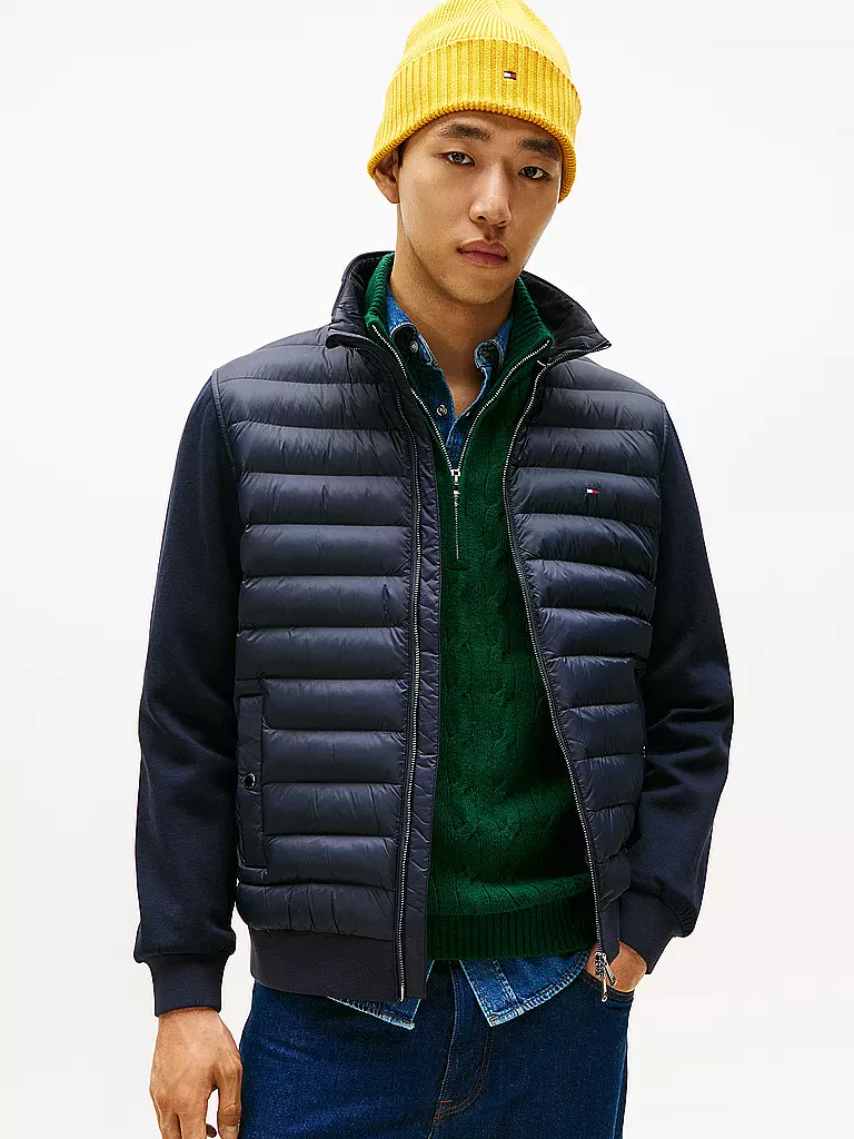 TOMMY HILFIGER | Sweatjacke | schwarz