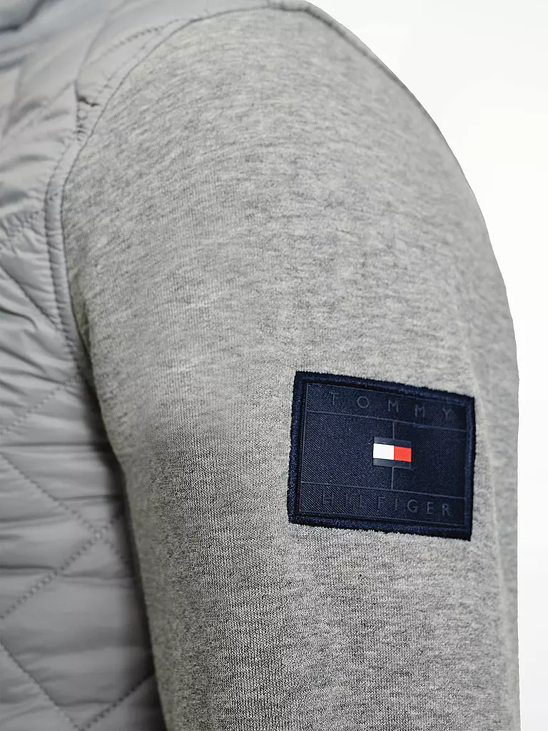 TOMMY HILFIGER | Sweatjacke | grau