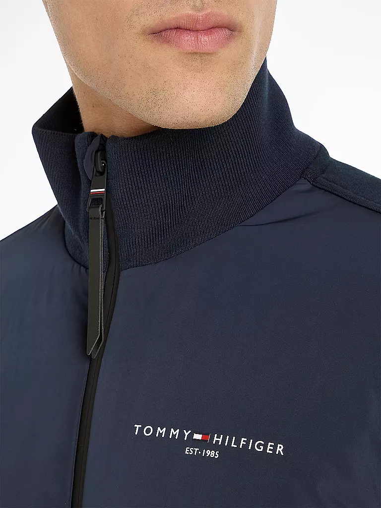 TOMMY HILFIGER | Sweatjacke | blau