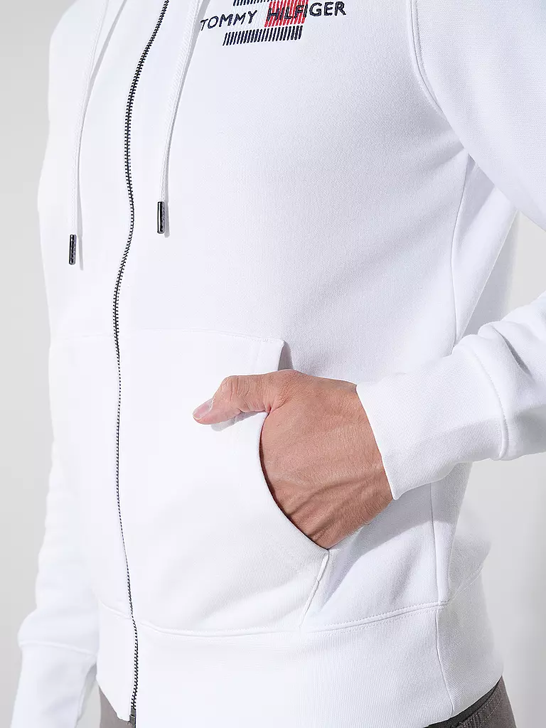 TOMMY HILFIGER | Sweatjacke | blau