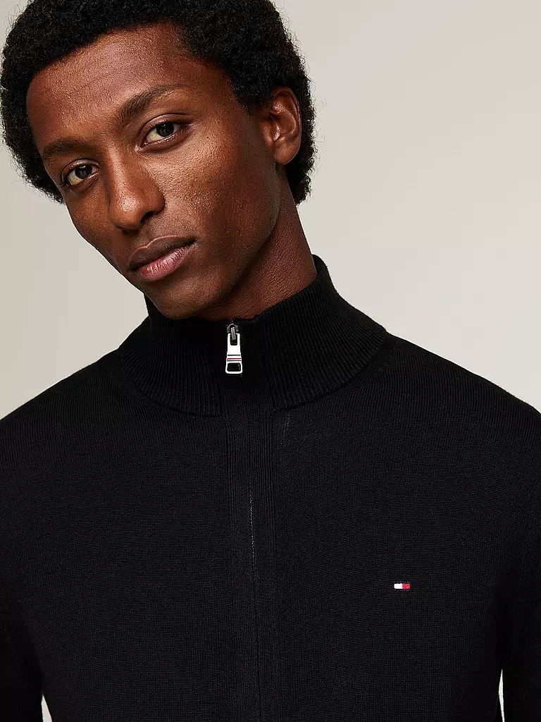TOMMY HILFIGER | Sweatjacke | hellgrau