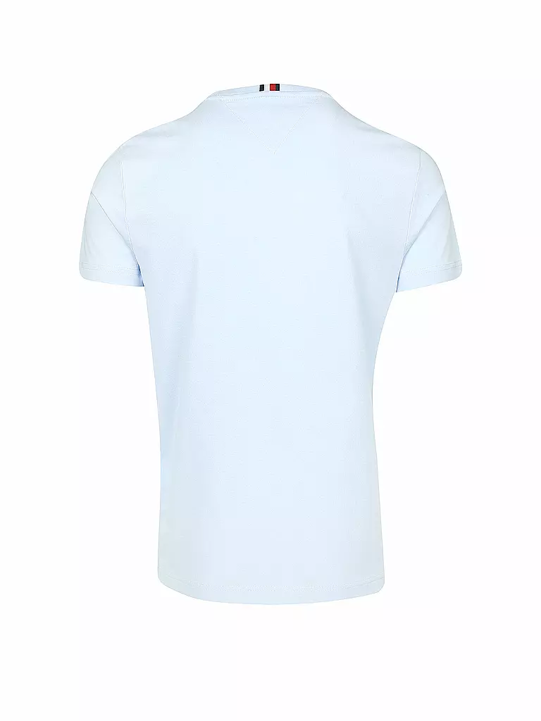 TOMMY HILFIGER | T Shirt Essential Center | blau