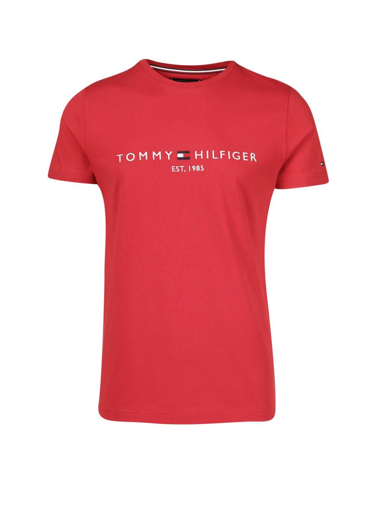 TOMMY HILFIGER T Shirt Regular Fit rot