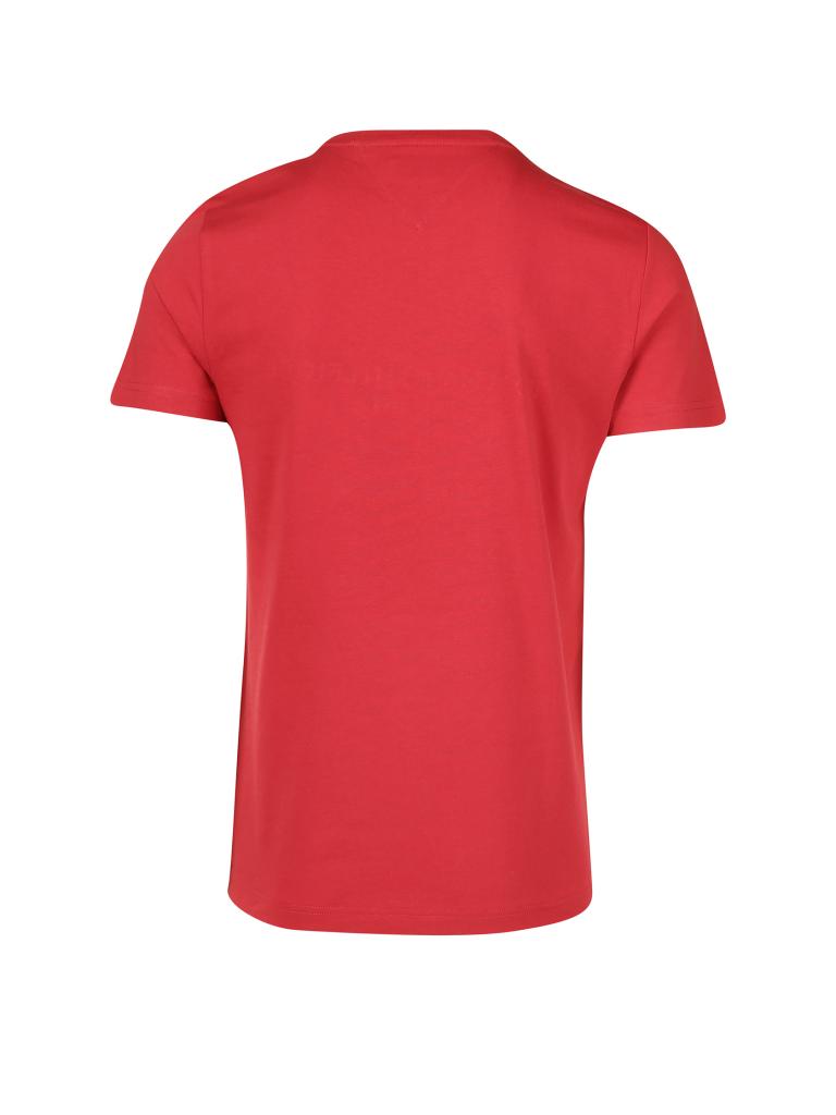 TOMMY HILFIGER T Shirt Regular Fit rot