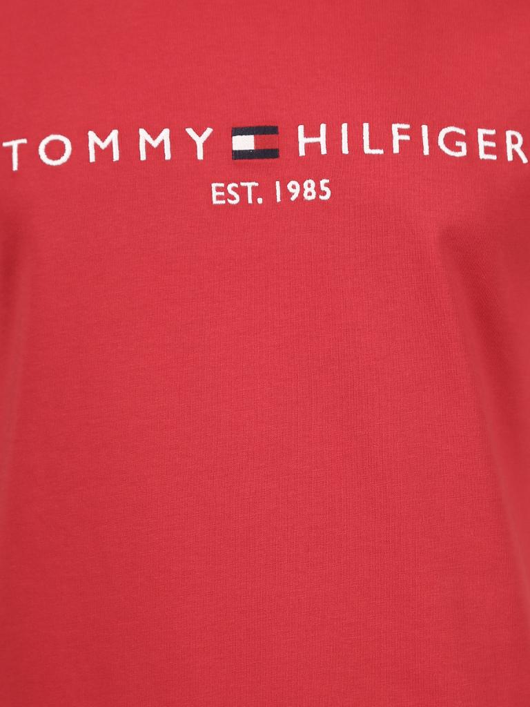 TOMMY HILFIGER T Shirt Regular Fit rot