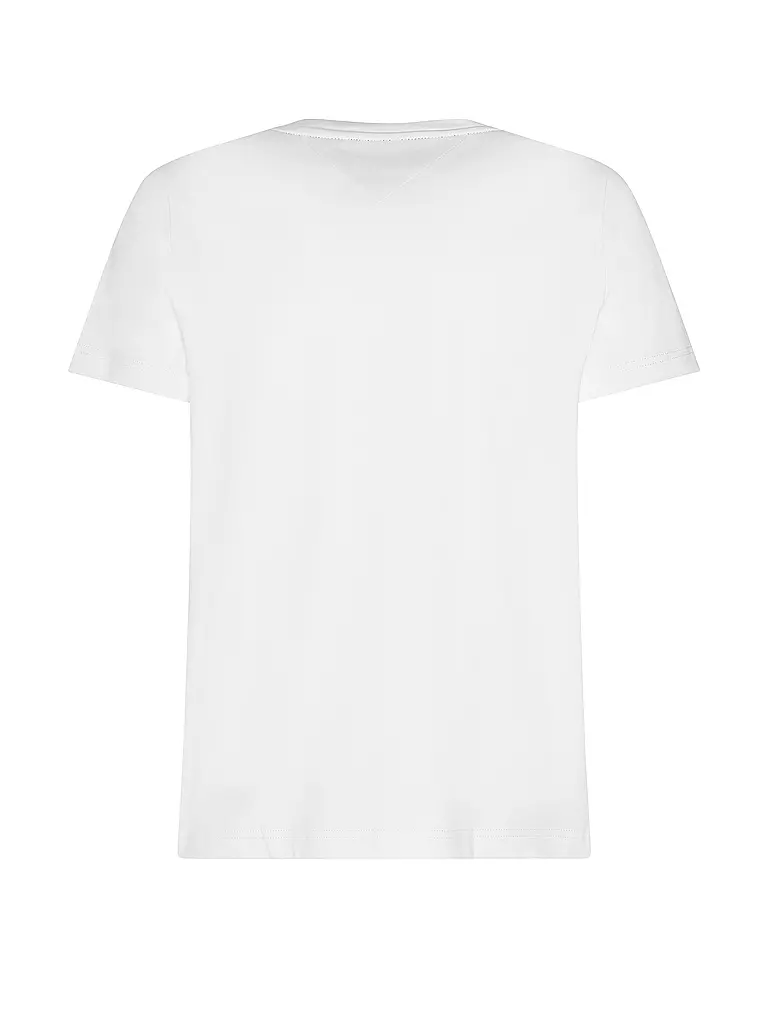 TOMMY HILFIGER | T Shirt Regular Fit | weiss