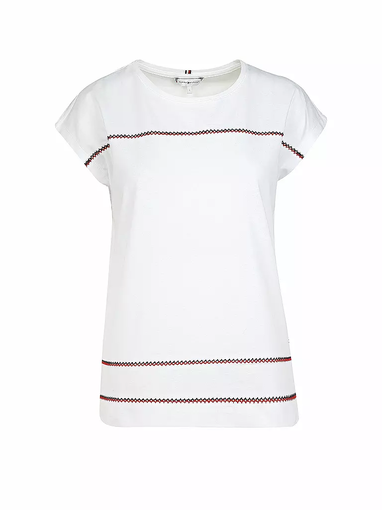 TOMMY HILFIGER | T-Shirt "Cheryl" | weiß