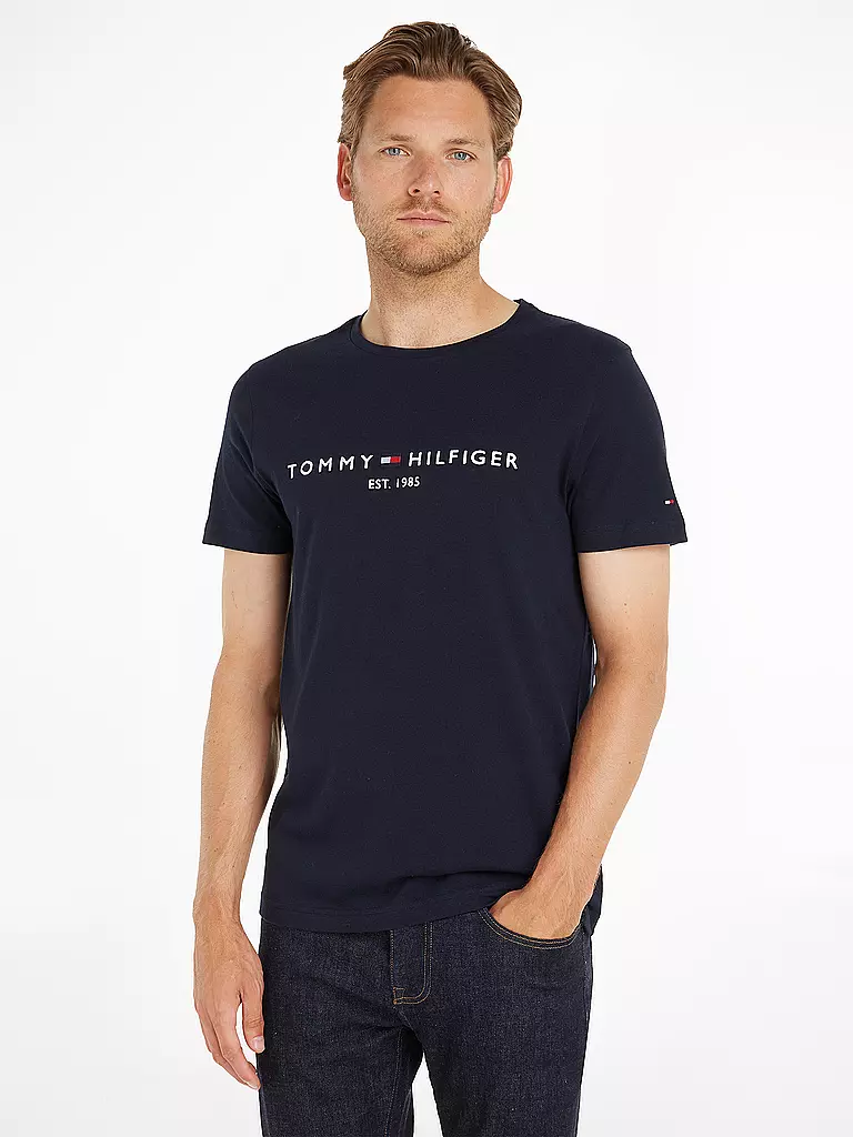 TOMMY HILFIGER | T-Shirt "Core Basic" | blau