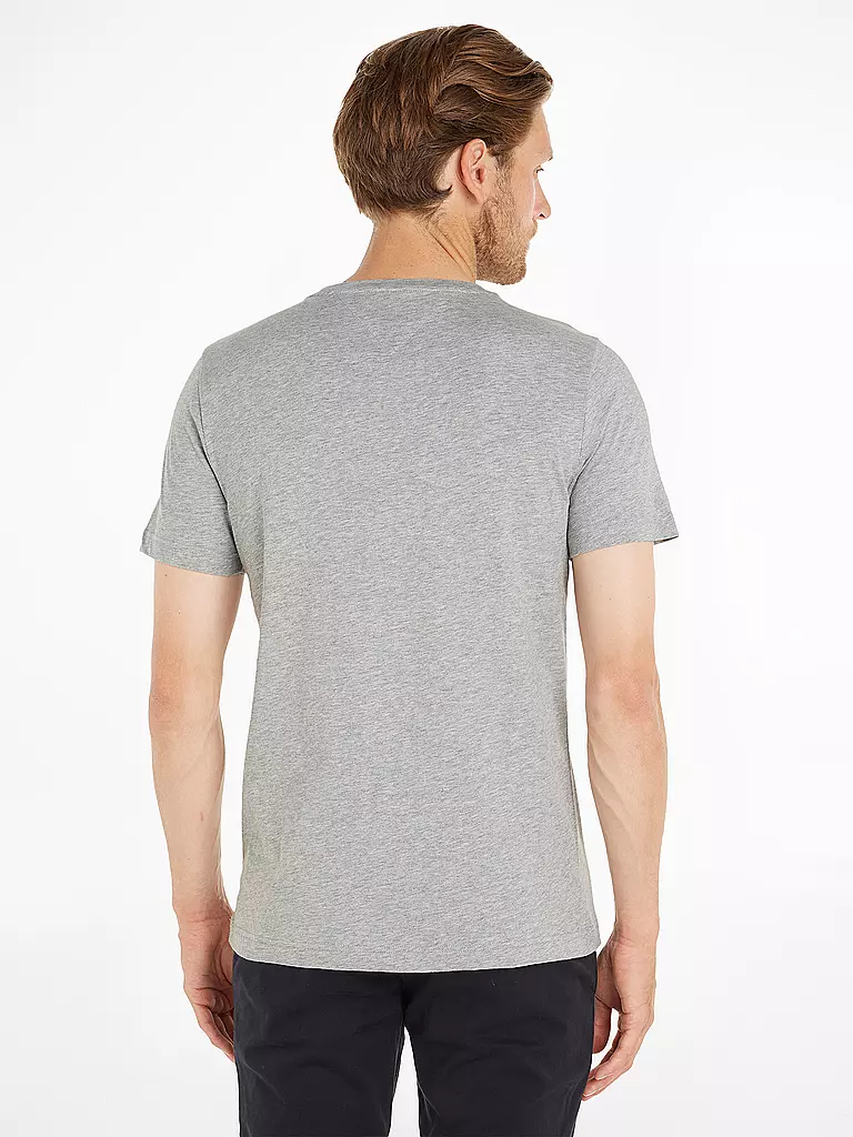 TOMMY HILFIGER | T-Shirt "Core Basic" | grau