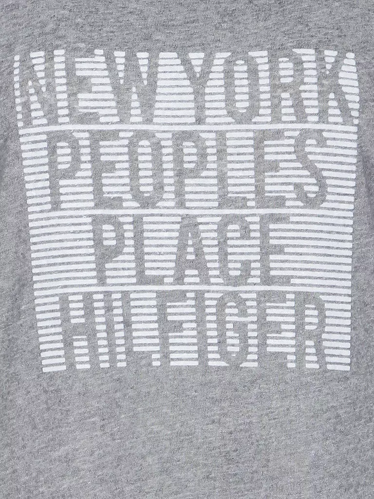 TOMMY HILFIGER | T-Shirt "Peoples Place" | grau