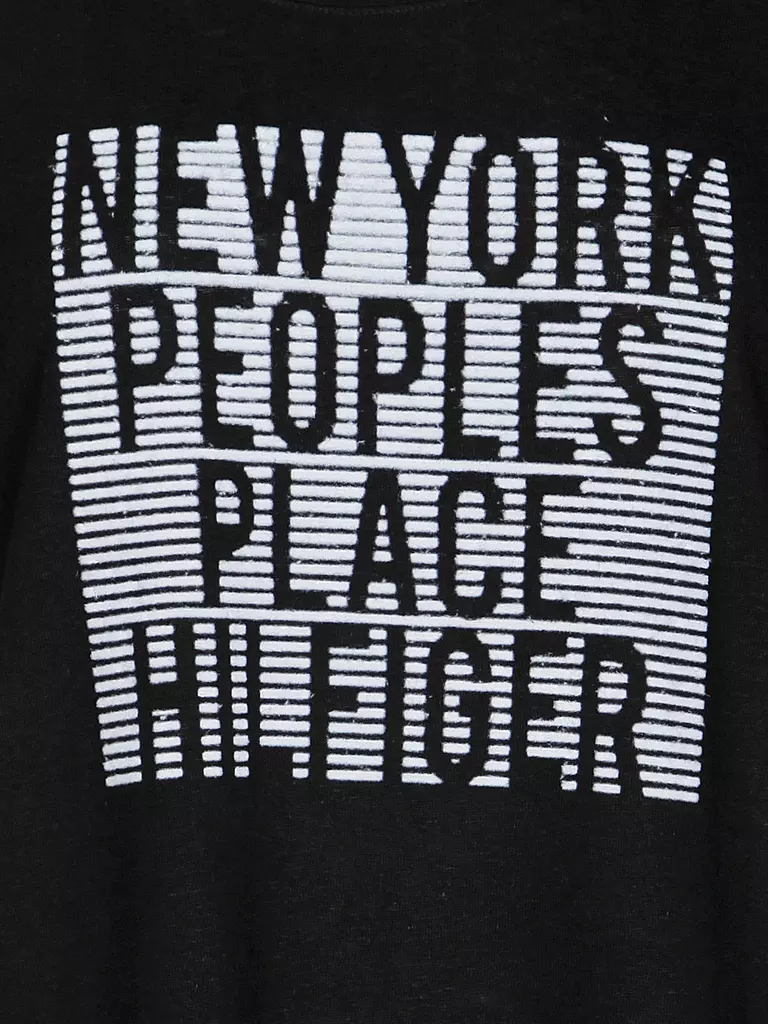 TOMMY HILFIGER | T-Shirt "Peoples Place" | schwarz
