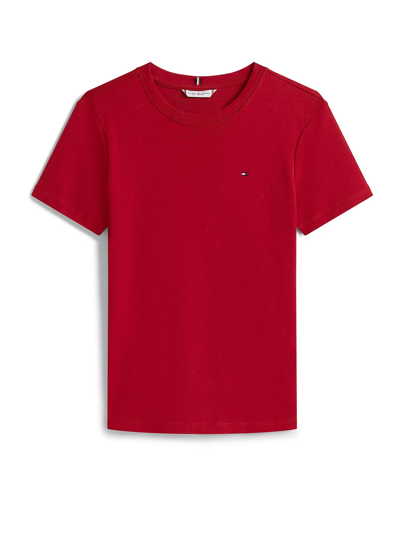 TOMMY HILFIGER | T-Shirt  | dunkelrot