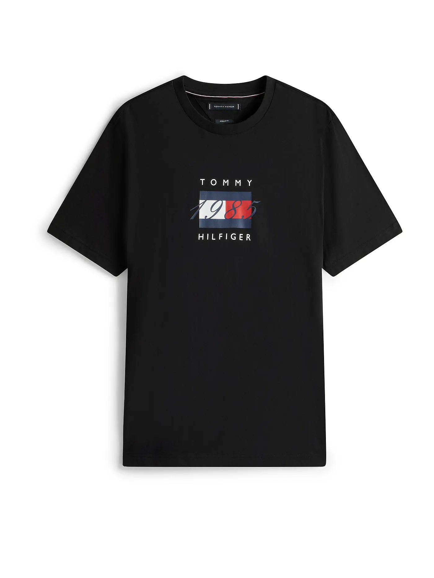 TOMMY HILFIGER | T-Shirt  | schwarz