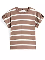 TOMMY HILFIGER | T-Shirt  | Braun
