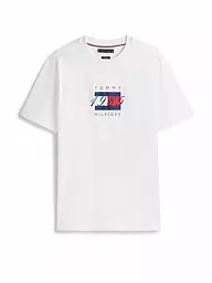 TOMMY HILFIGER | T-Shirt  | weiss
