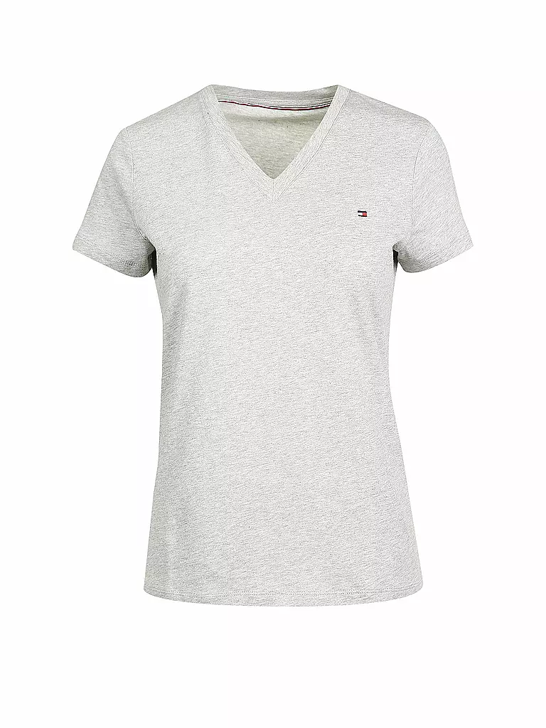 TOMMY HILFIGER | T-Shirt  | grau