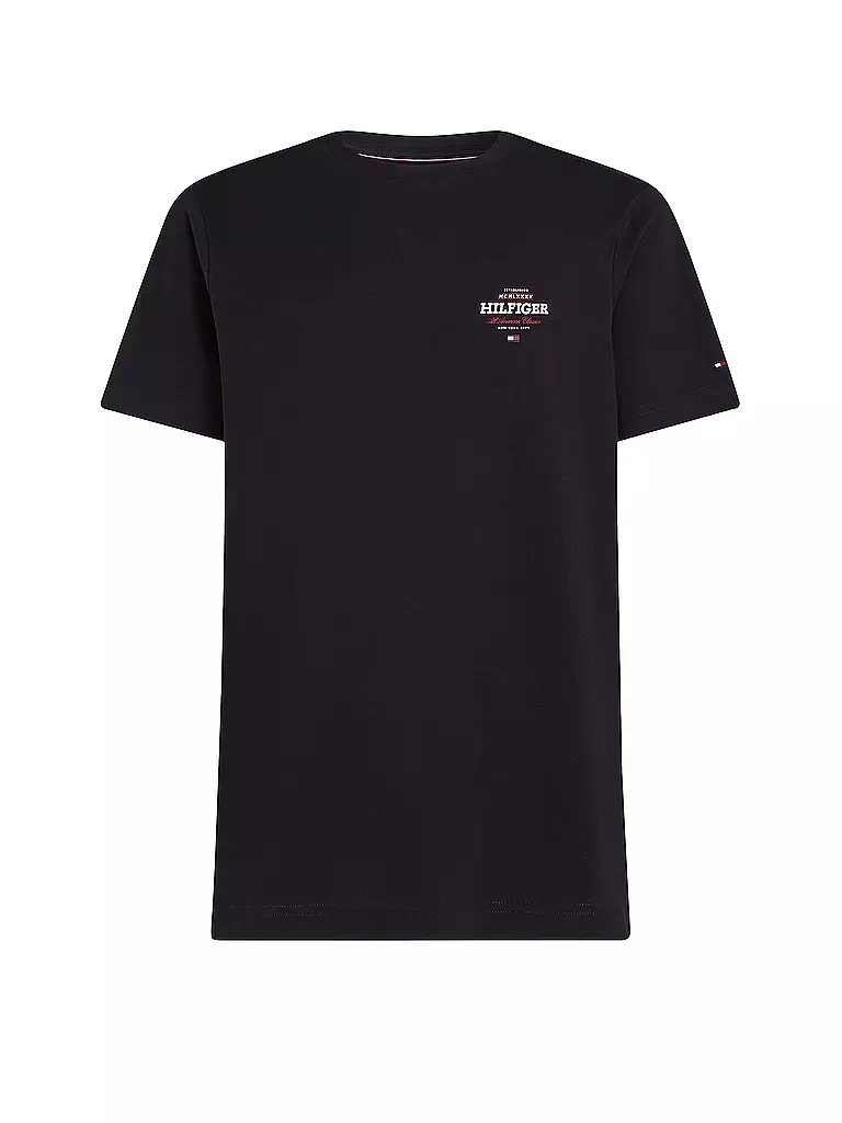 TOMMY HILFIGER | T-Shirt  | dunkelblau