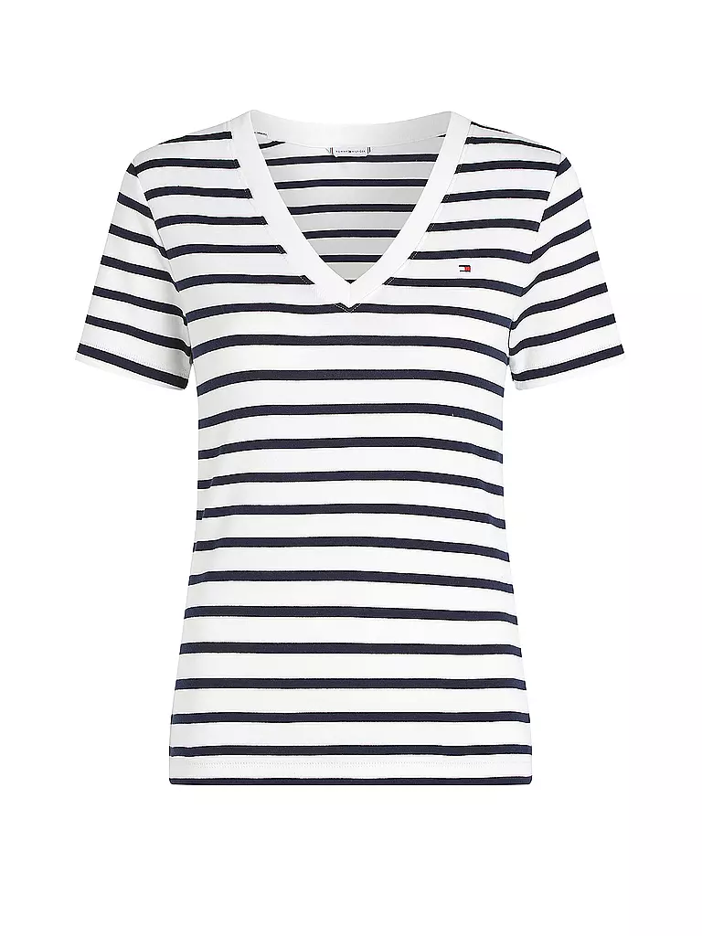 TOMMY HILFIGER | T-Shirt  | weiss
