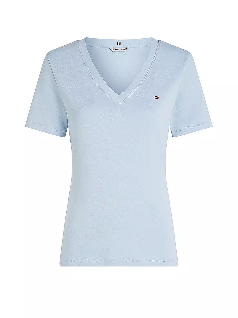 TOMMY HILFIGER | T-Shirt  | hellblau