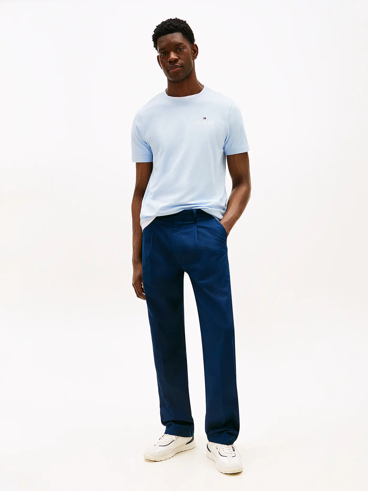 TOMMY HILFIGER | T-Shirt  | hellblau