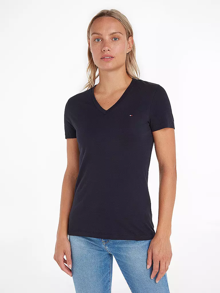 TOMMY HILFIGER | T-Shirt  | blau