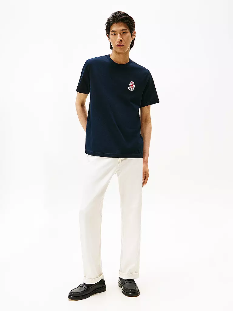 TOMMY HILFIGER | T-Shirt  | blau