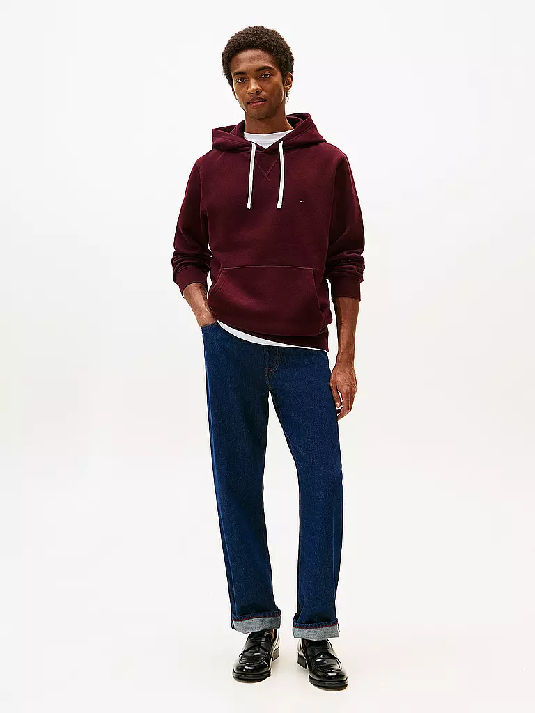 TOMMY HILFIGER | T-Shirt  | dunkelrot