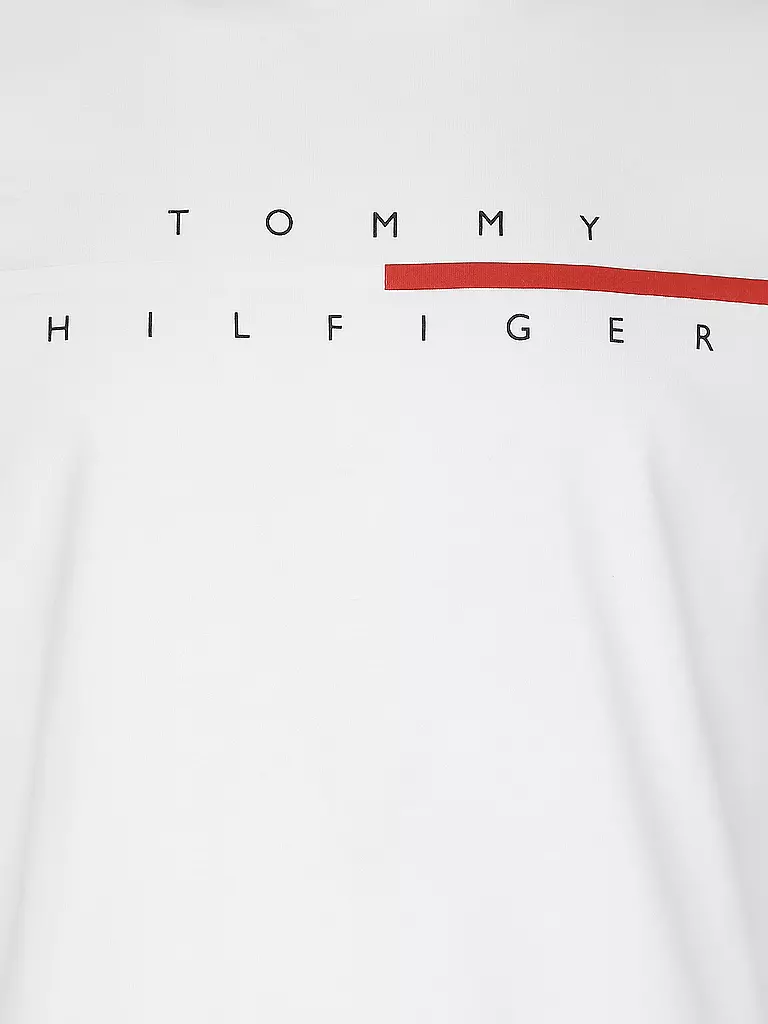 TOMMY HILFIGER | T-Shirt  | weiß