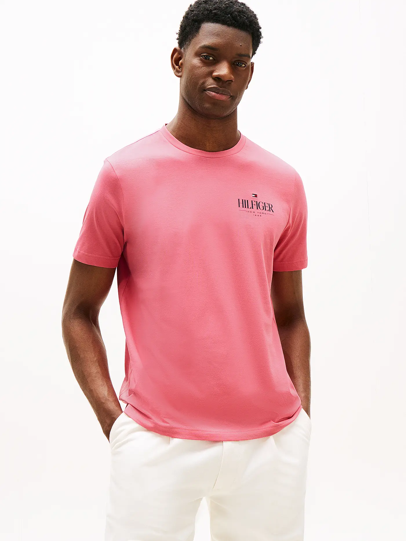 TOMMY HILFIGER | T-Shirt  | rosa