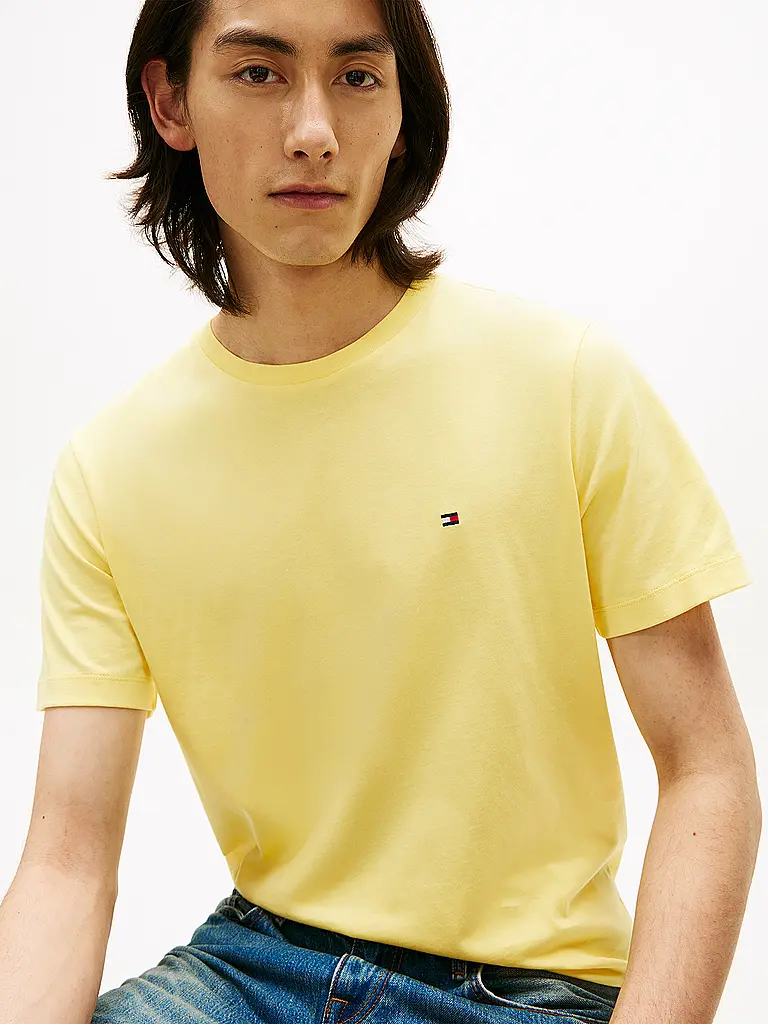 TOMMY HILFIGER | T-Shirt  | Gelb