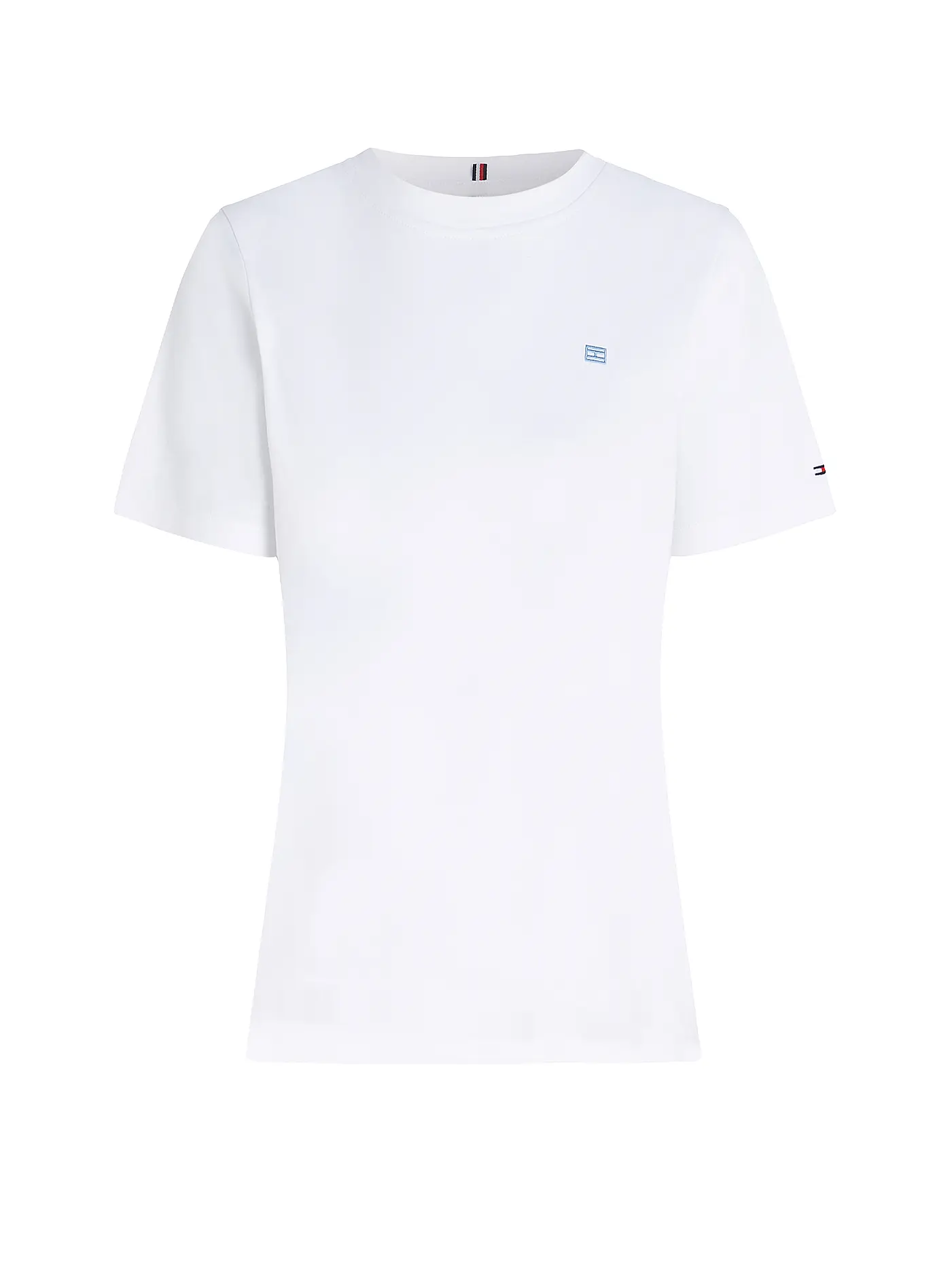 TOMMY HILFIGER | T-Shirt Regular Fit | weiss