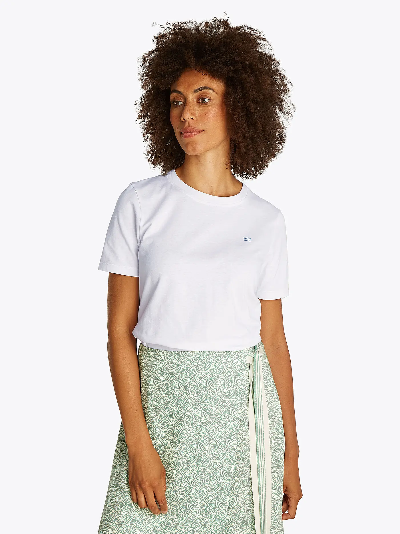 TOMMY HILFIGER | T-Shirt Regular Fit | weiss