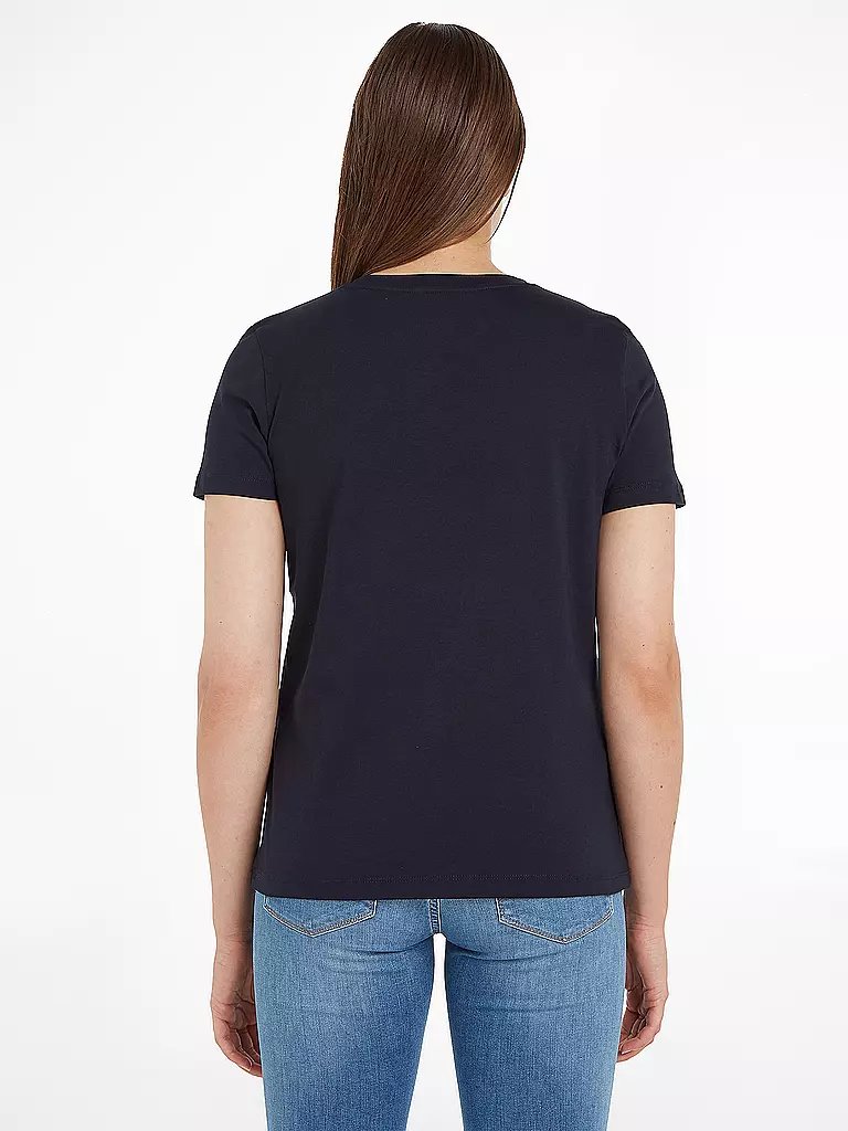 TOMMY HILFIGER | T-Shirt Regular Fit | grau