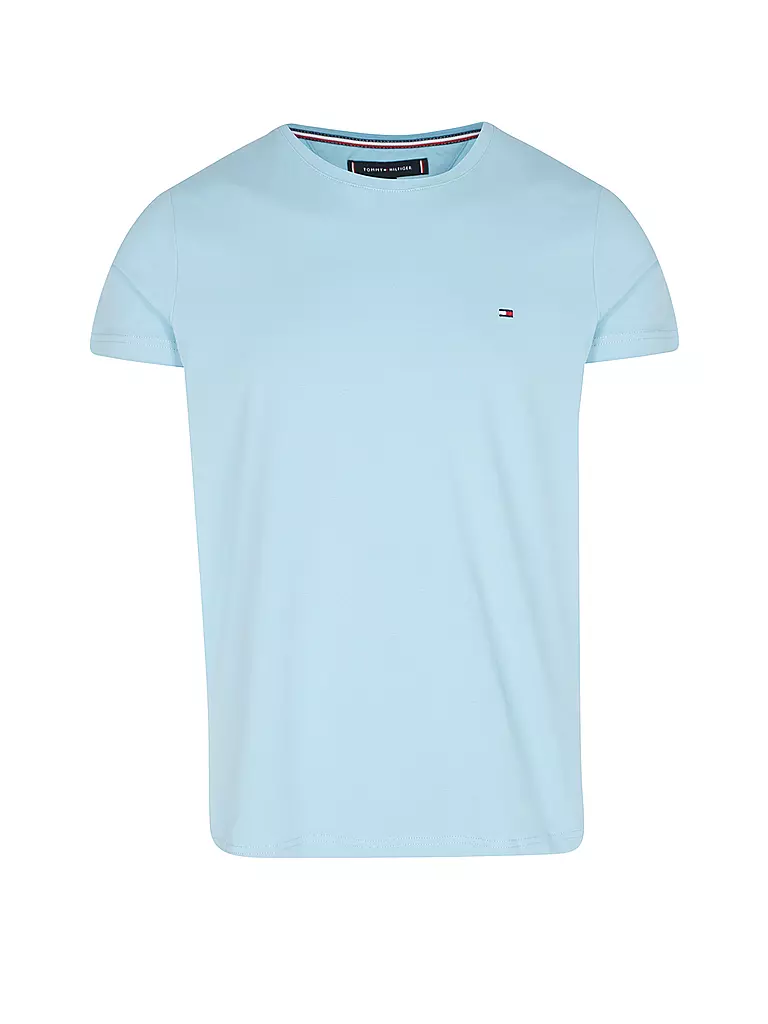 TOMMY HILFIGER | T-Shirt Slim Fit | hellblau