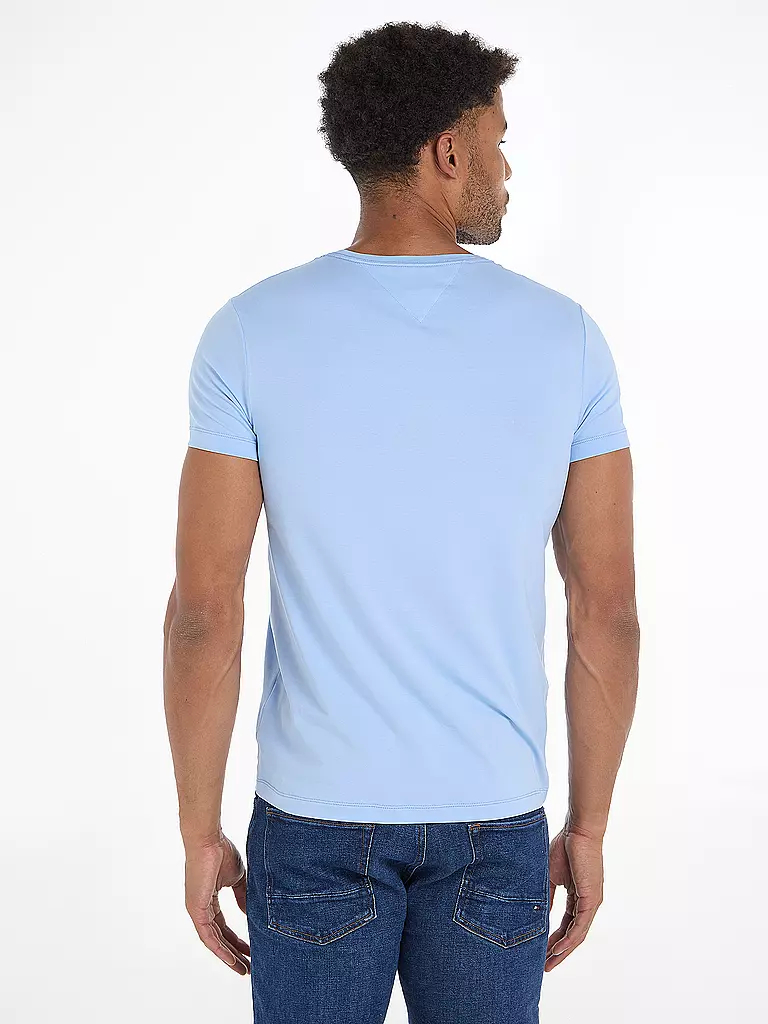 TOMMY HILFIGER | T-Shirt Slim Fit | hellblau