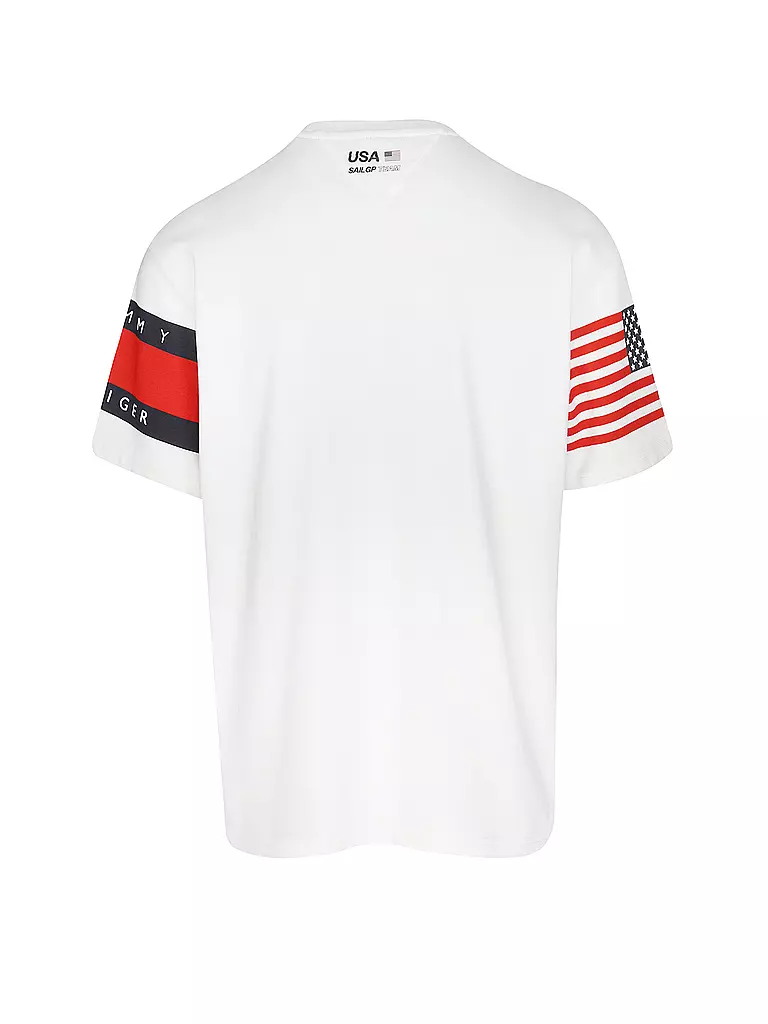 TOMMY HILFIGER | T-Shirt TH x SailGP | weiss