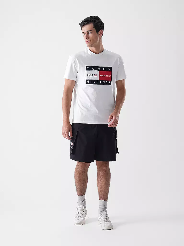 TOMMY HILFIGER | T-Shirt TH x SailGP | weiss