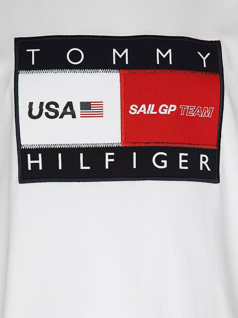 TOMMY HILFIGER | T-Shirt TH x SailGP | weiss