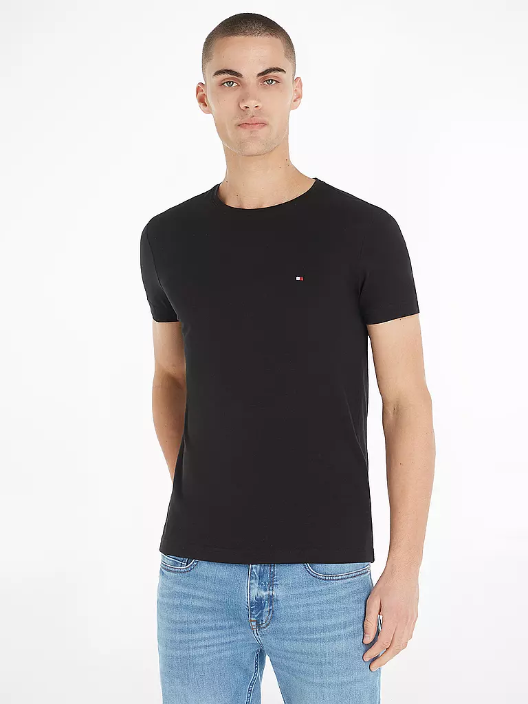 TOMMY HILFIGER | T-Shirt | schwarz