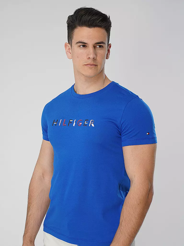 TOMMY HILFIGER | T-Shirt | blau