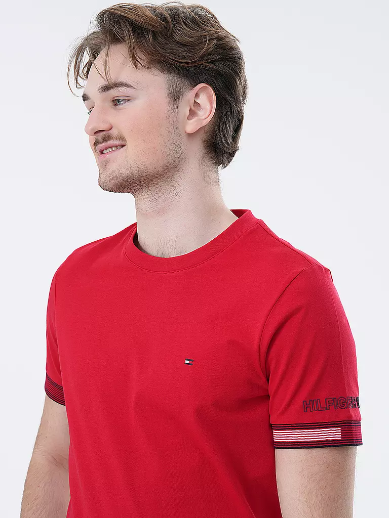 TOMMY HILFIGER | T-Shirt | rot