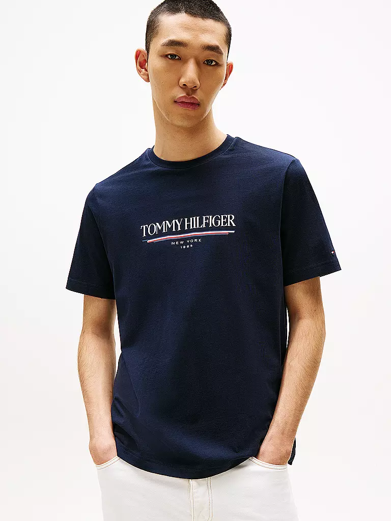 TOMMY HILFIGER | T-Shirt | blau