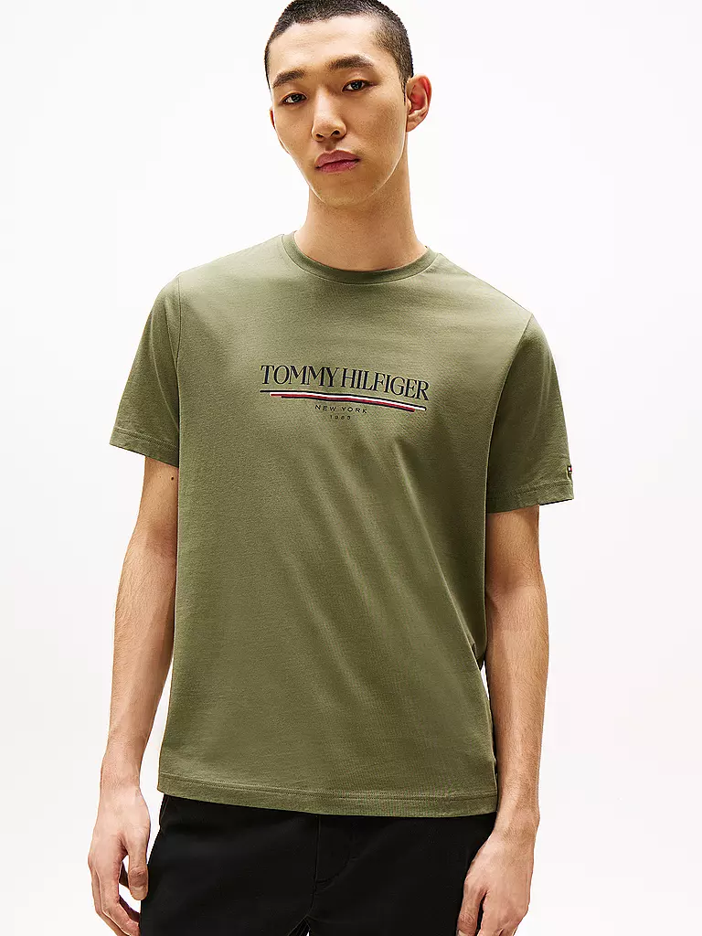 TOMMY HILFIGER | T-Shirt | olive