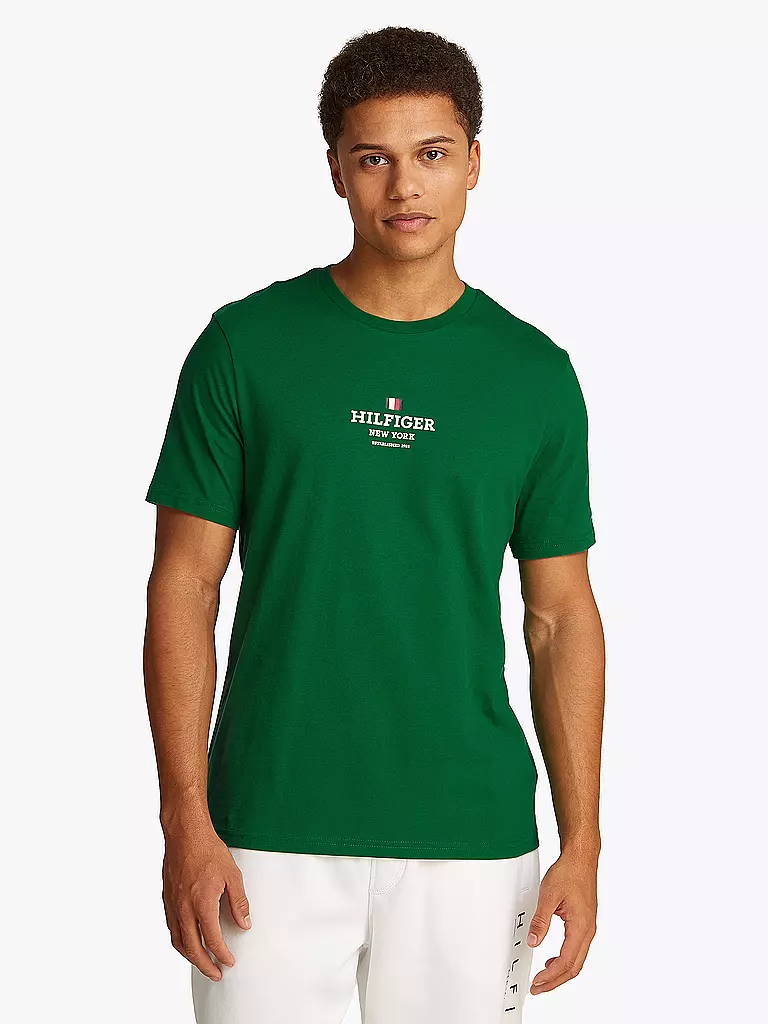 TOMMY HILFIGER | T-Shirt | grün