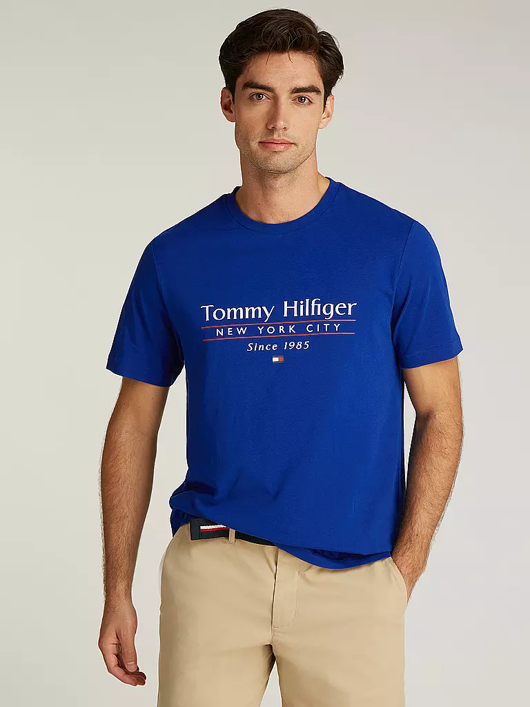 TOMMY HILFIGER | T-Shirt | dunkelblau