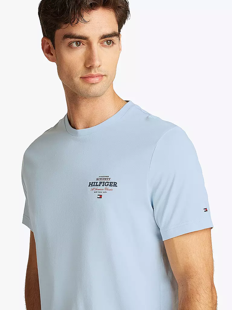TOMMY HILFIGER | T-Shirt | hellblau